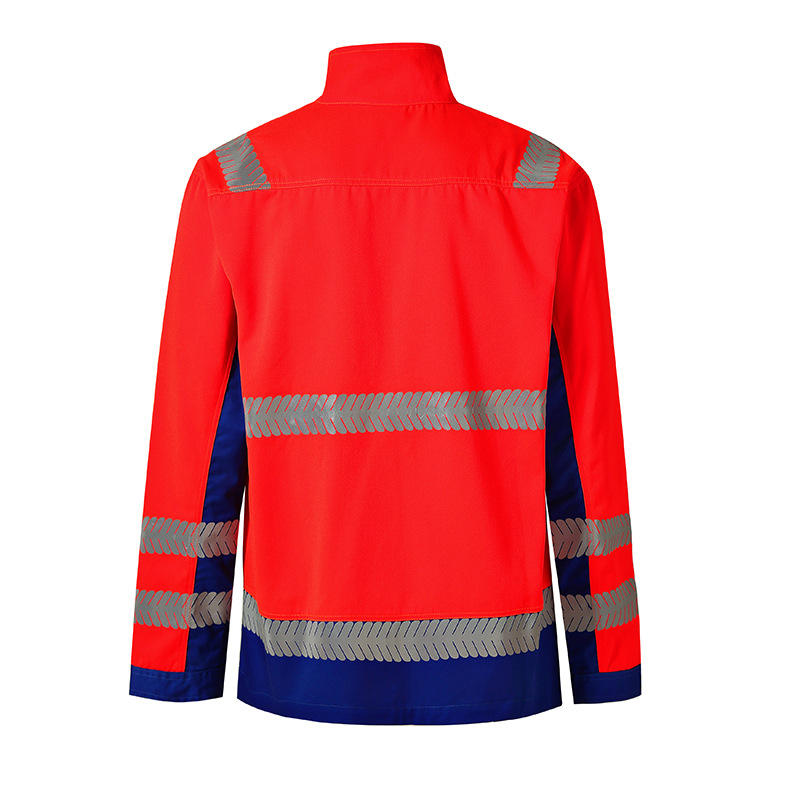 National Apparels Construction Reflective Clothes Safety Reflective Jacket High Visibility Workwear Safety Workers Bomber Waterproof Jacket